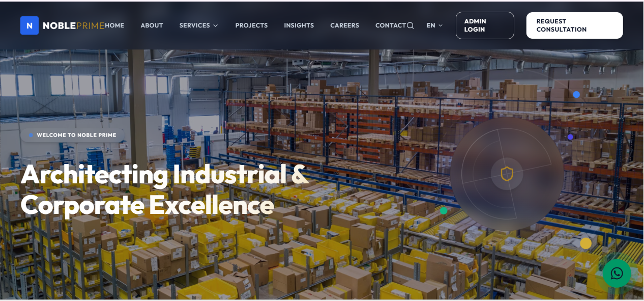 Noble Soluvency & Prime (T) Limited launches official corporate website.